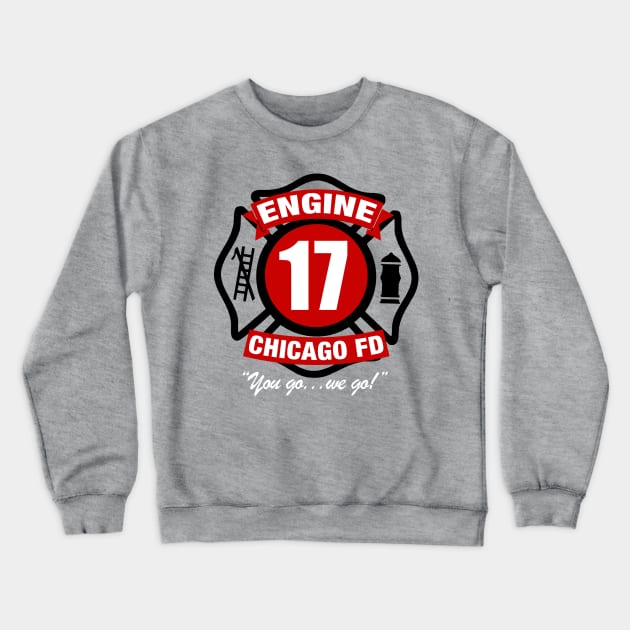 Engine 17 Cross Crewneck Sweatshirt by PopCultureShirts